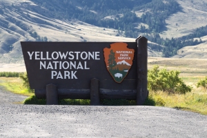 Yellowstone National Park Entrance